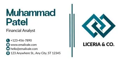 Blue Modern Personal Business Email Signature